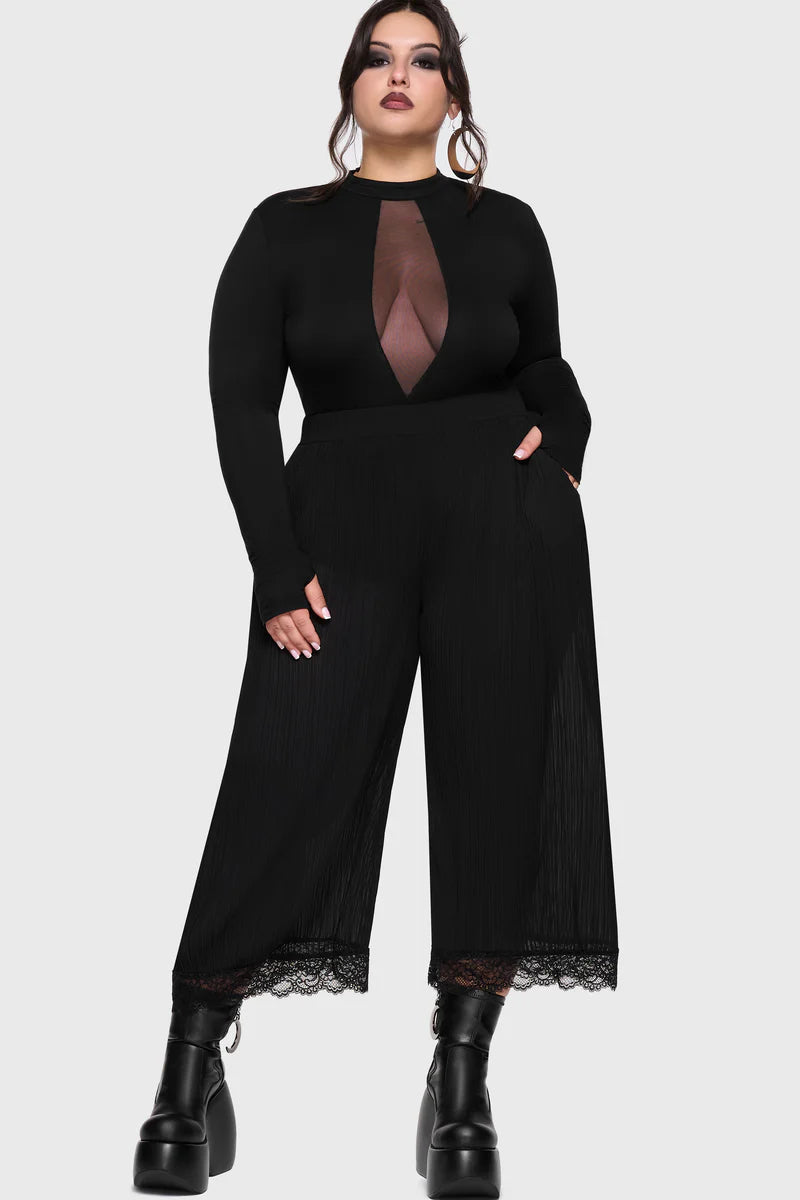 Midnight Vale Pleated Trousers