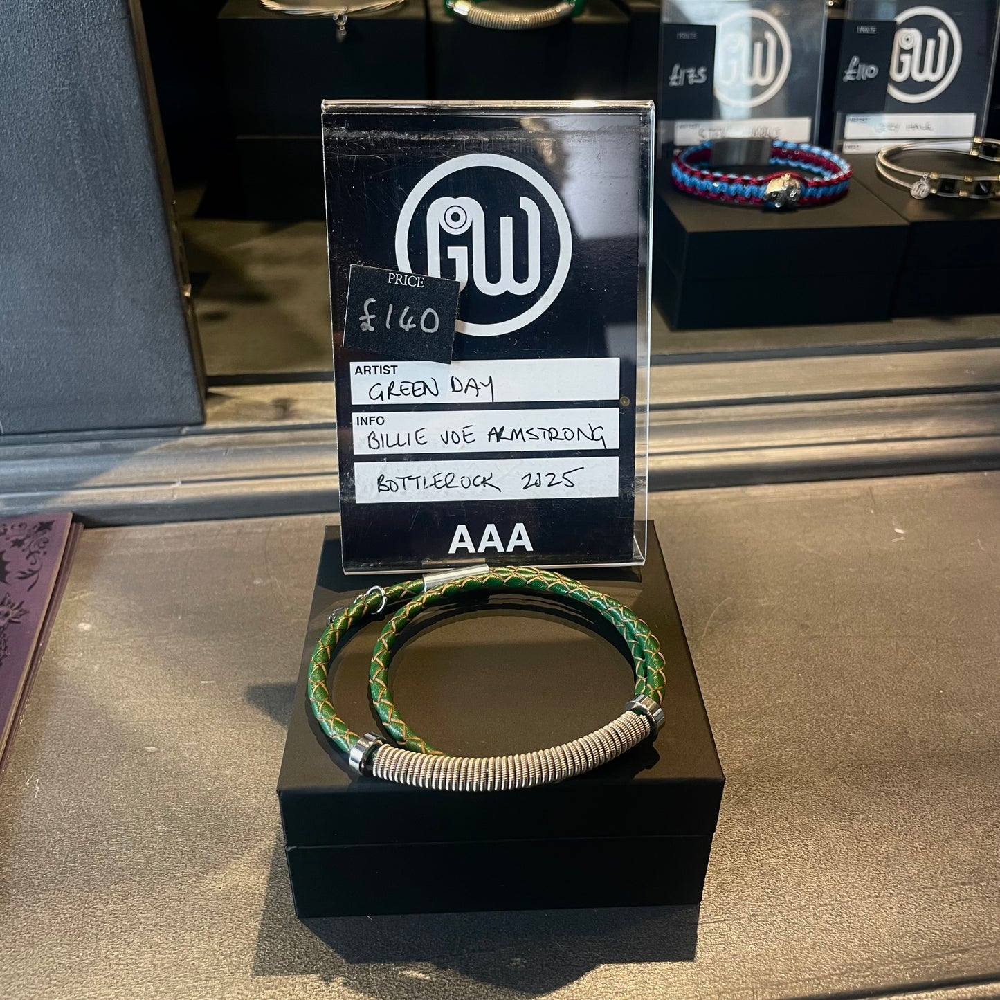 Green Day - Bracelet (Billie Joe Armstrong)