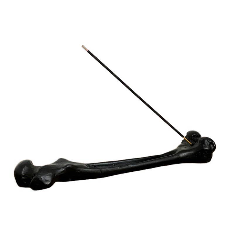 Femur Bone Incense Stick Holder, Incense Burner Ash Catcher