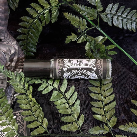 SAD HOUR - fresh figs, ferns, lily, salty tears