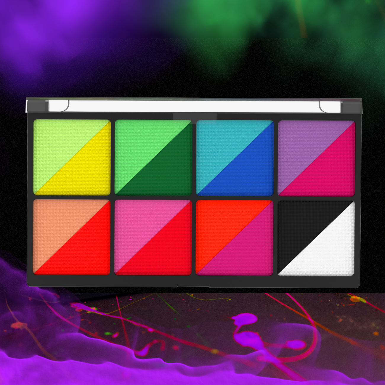 UV Neon Water Activated Eyeliner Palette