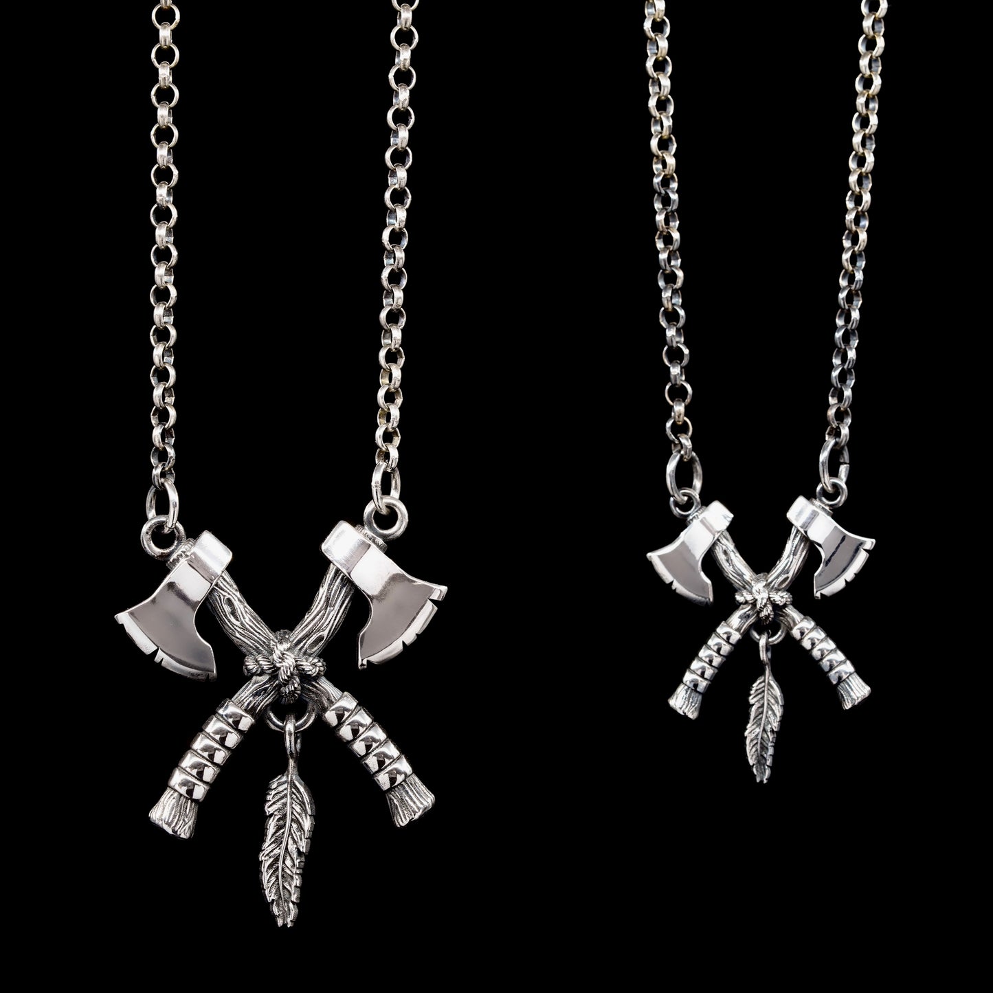 Twin Axe Pendant - Jesse Leach Collection