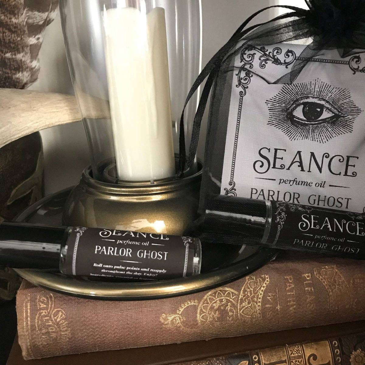 Parlor Ghost perfume oil (bergamot, black tea, lavender)