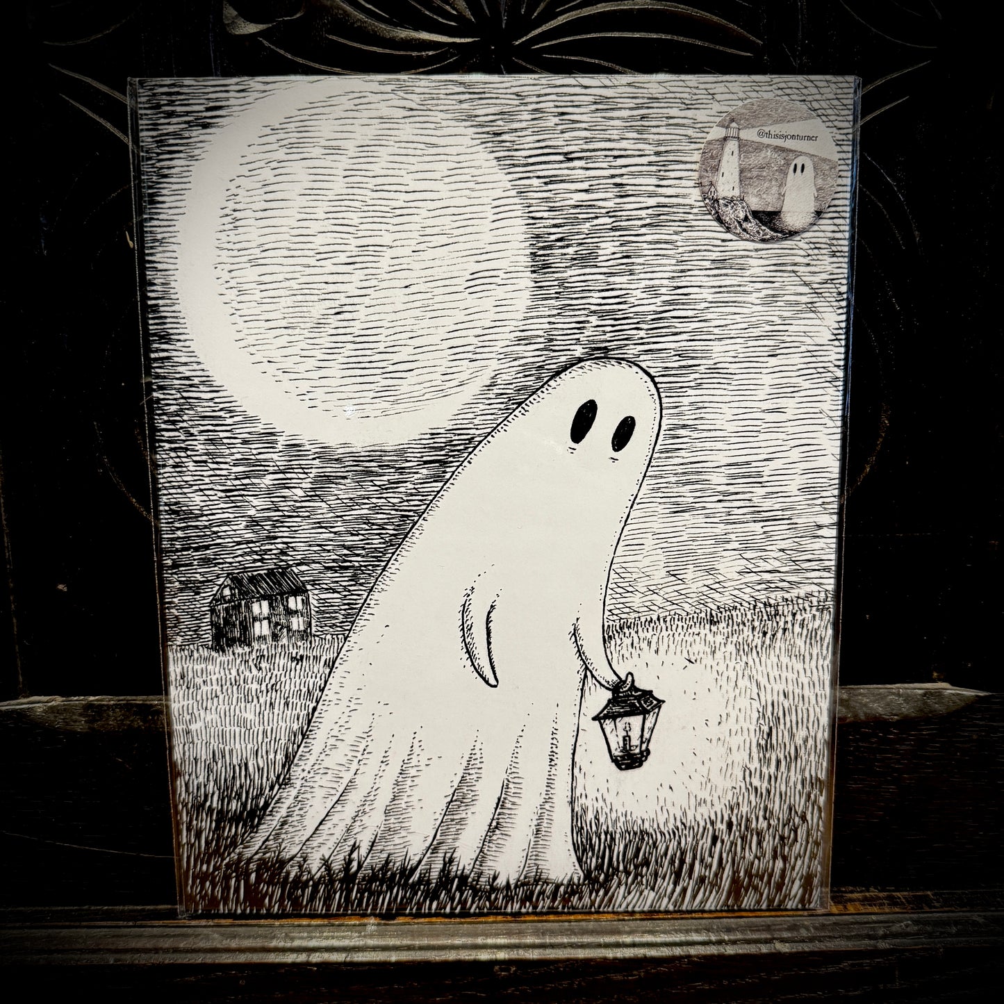 Wandering Ghost - Art Print