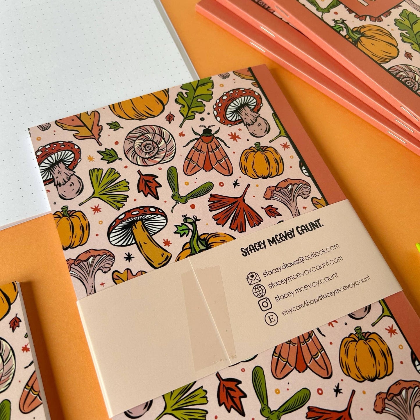 Autumn Pumpkin Notebook