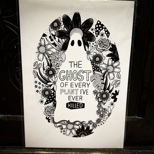 Ghost Of Plants - Art Print