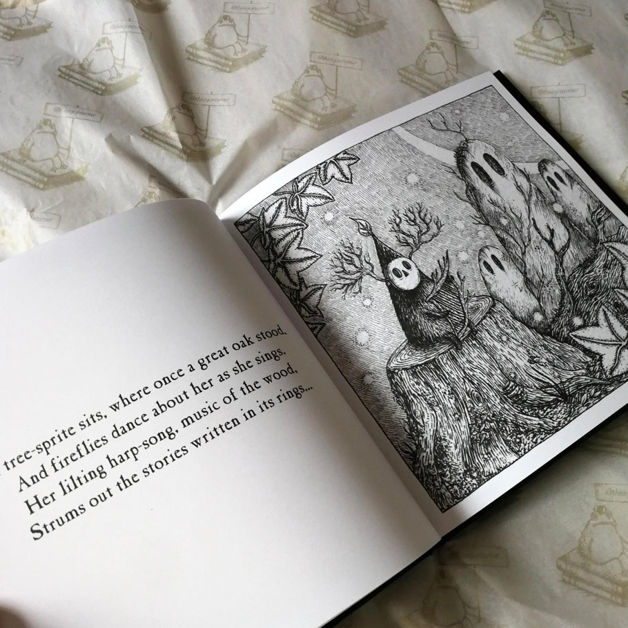 Fragments- A Hardback Book of Melancholy Fantasy Poems and Illustrations
