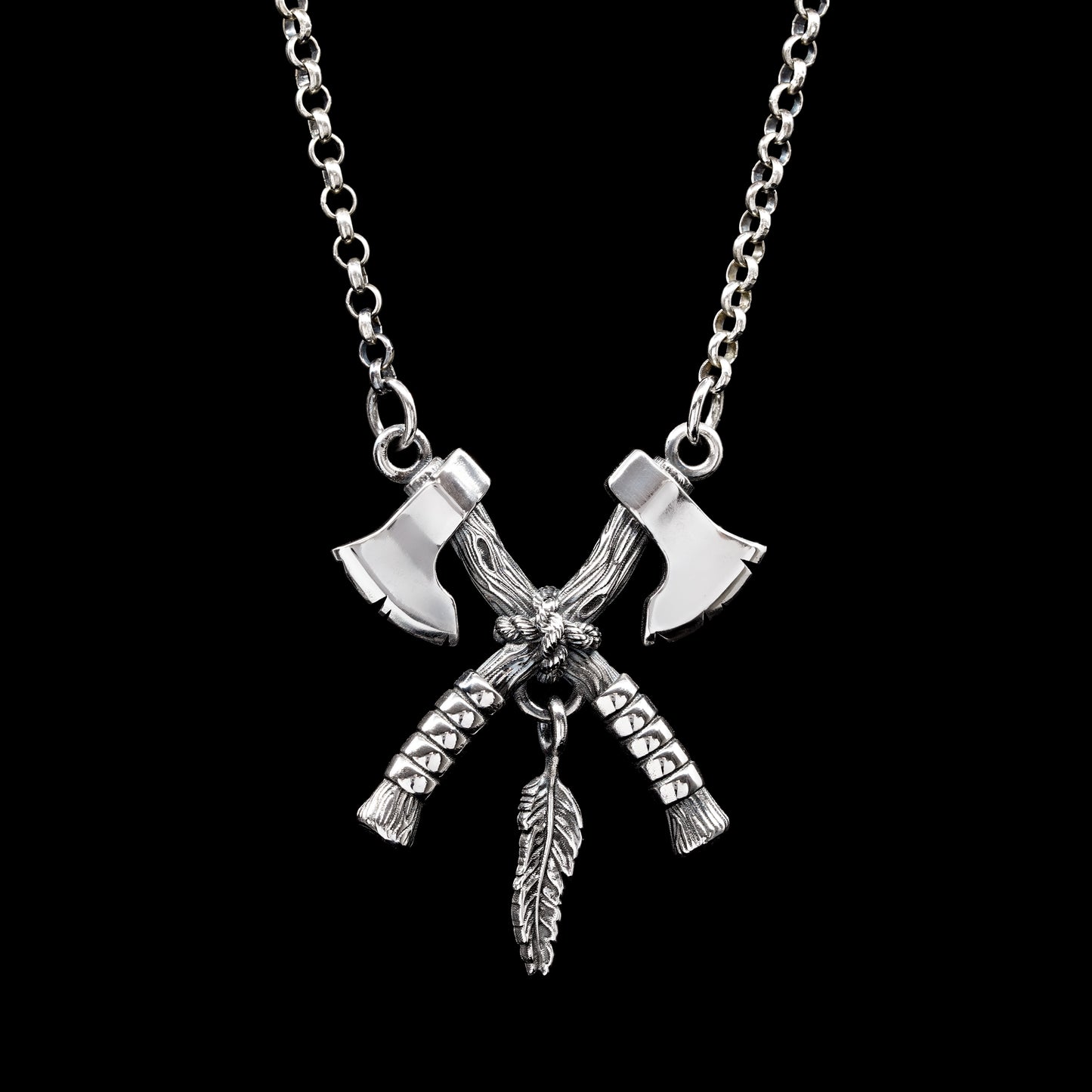 Twin Axe Pendant - Jesse Leach Collection