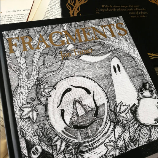 Fragments- A Hardback Book of Melancholy Fantasy Poems and Illustrations