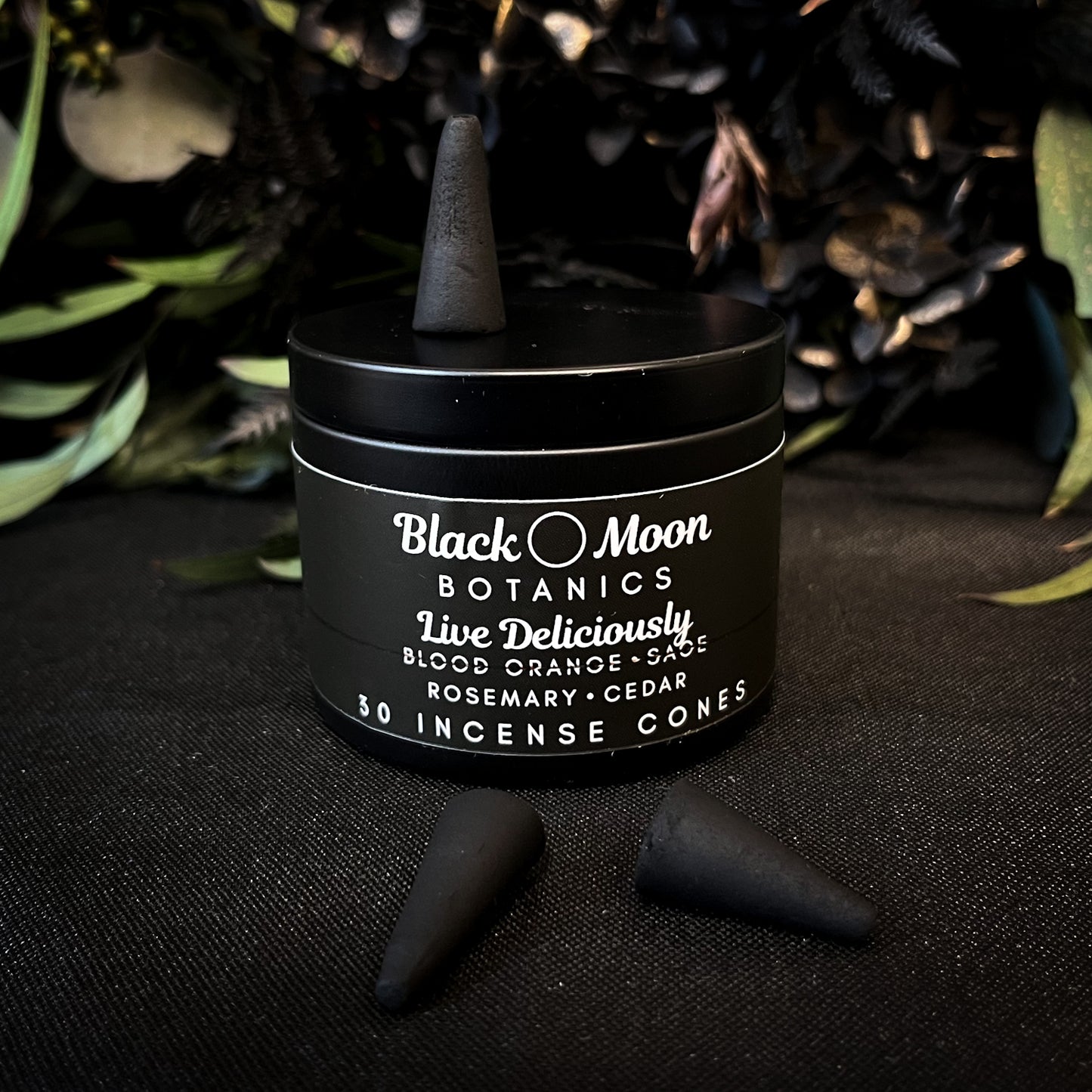 Live Deliciously Incense Cones