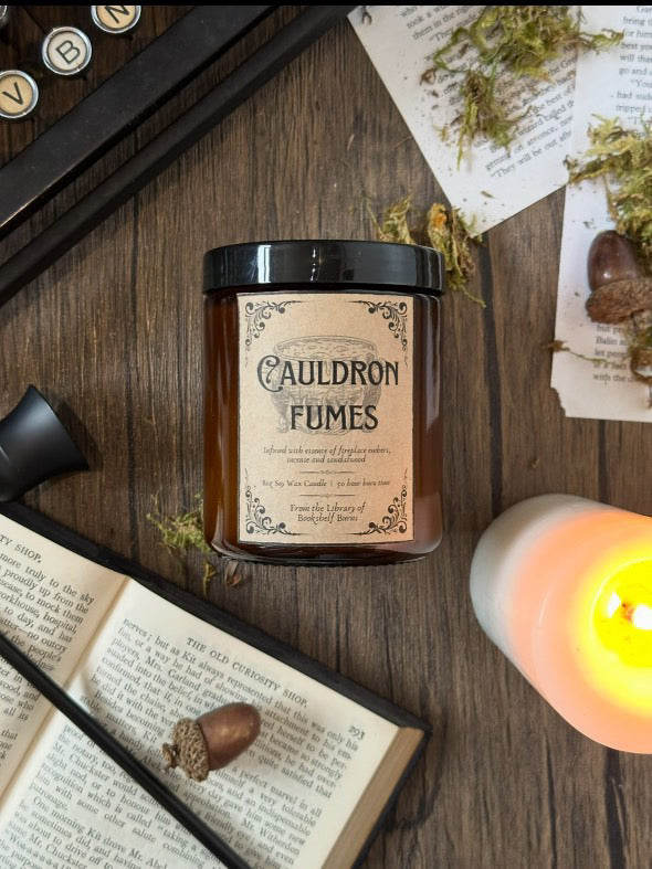 Cauldron Fumes - 8oz Jar Candle