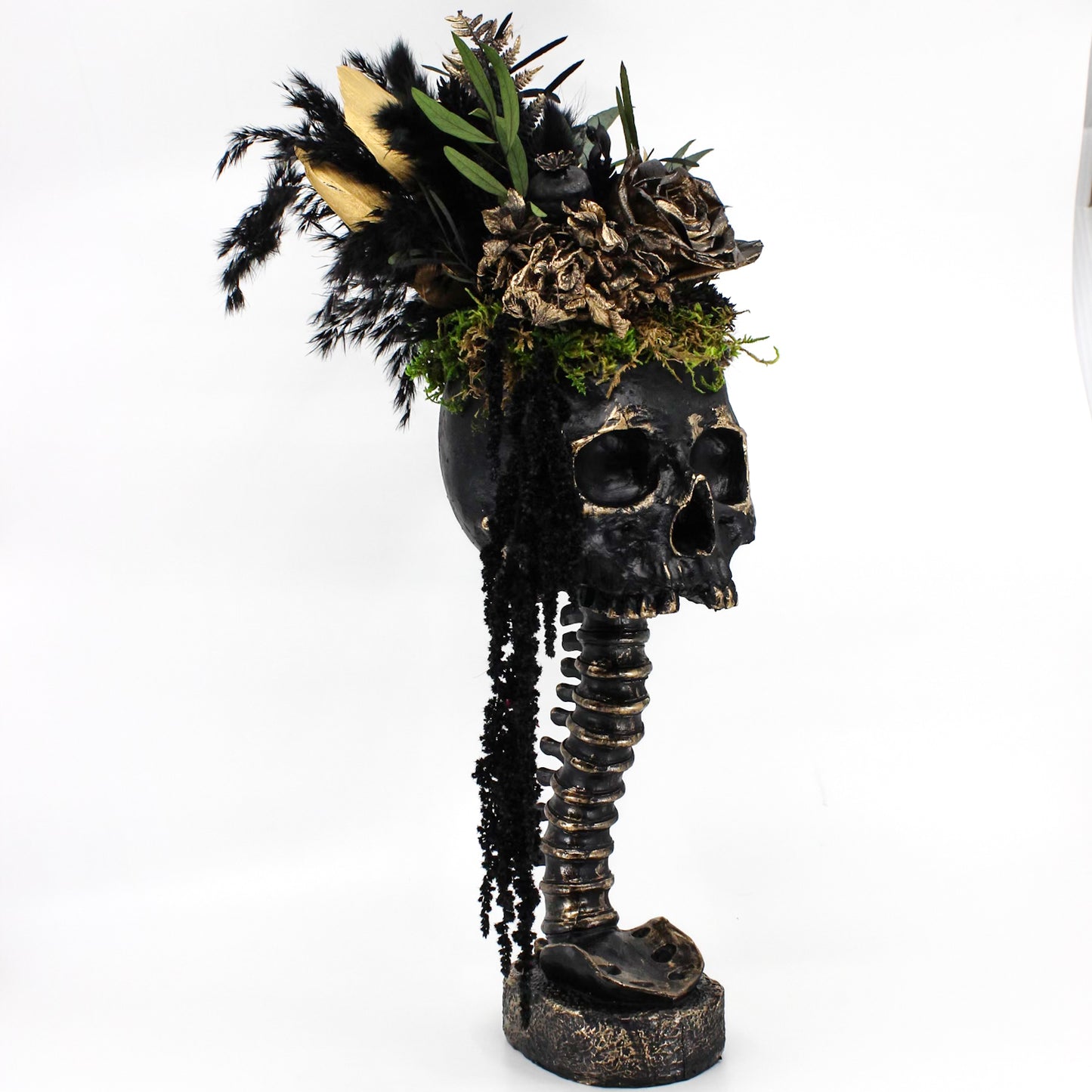 Baroque Standing Skull 2