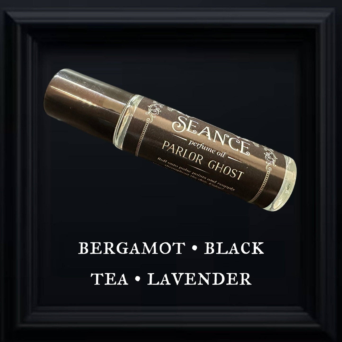 Parlor Ghost perfume oil (bergamot, black tea, lavender)