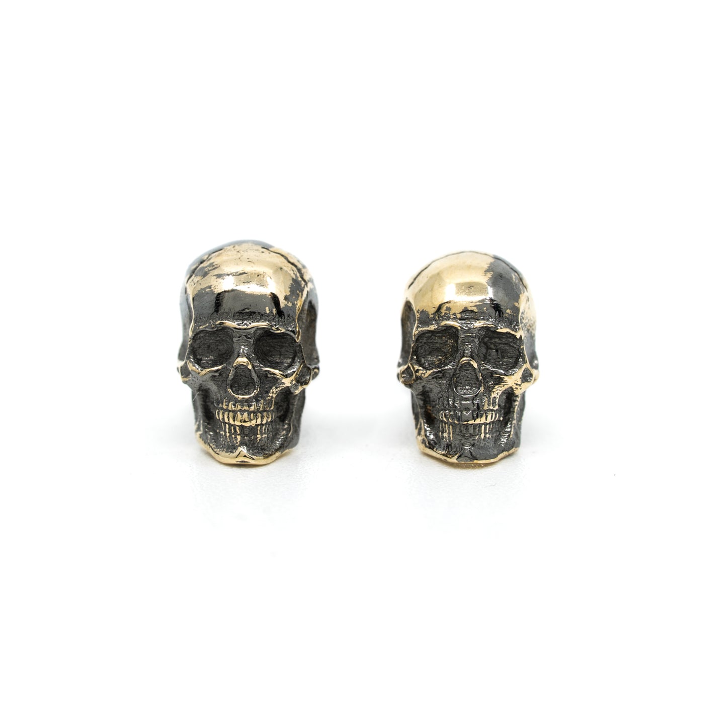 Skull Studs - Gold