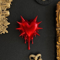 Thumbnail for Dripping Heart Wall Sculpture 'Rupture'