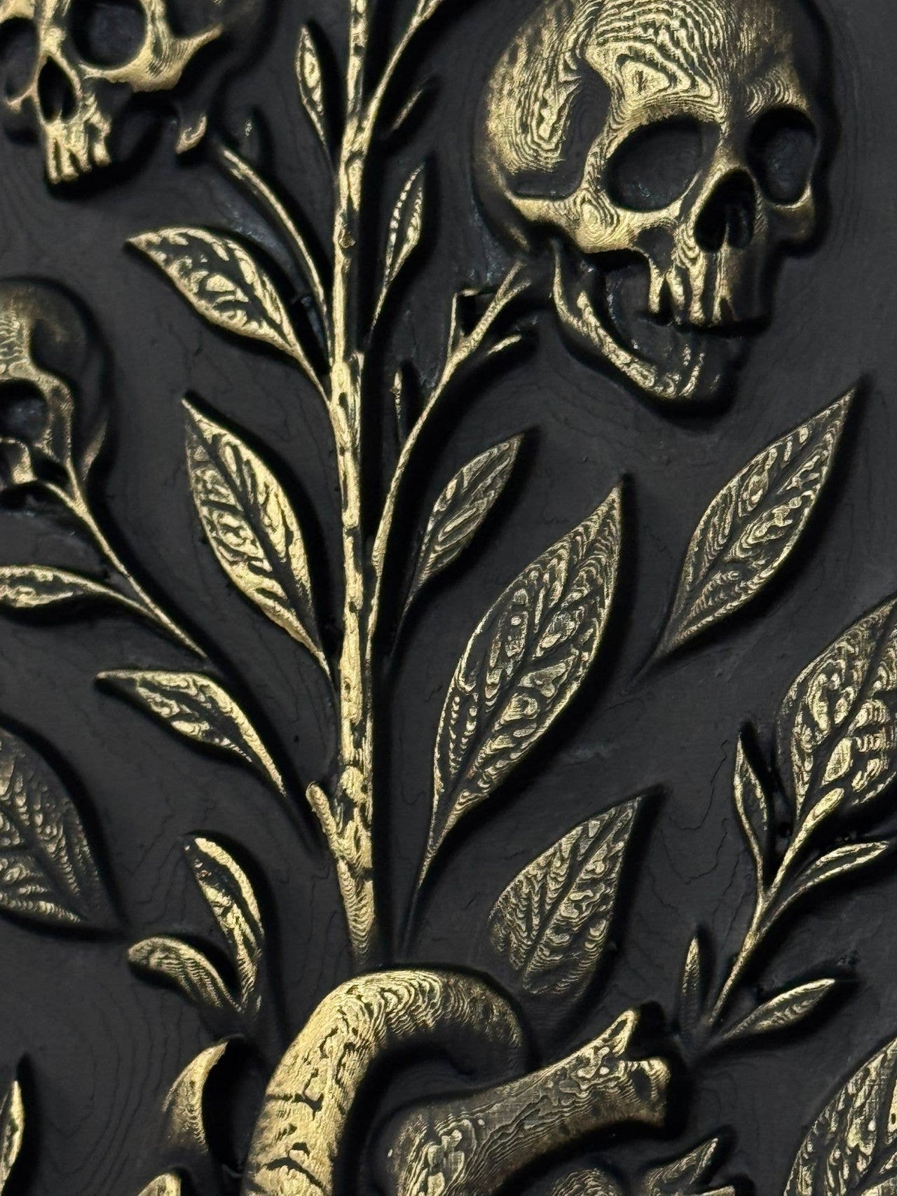 Snapdragon Life and Death Wall Plaque Gallery Wall Decor