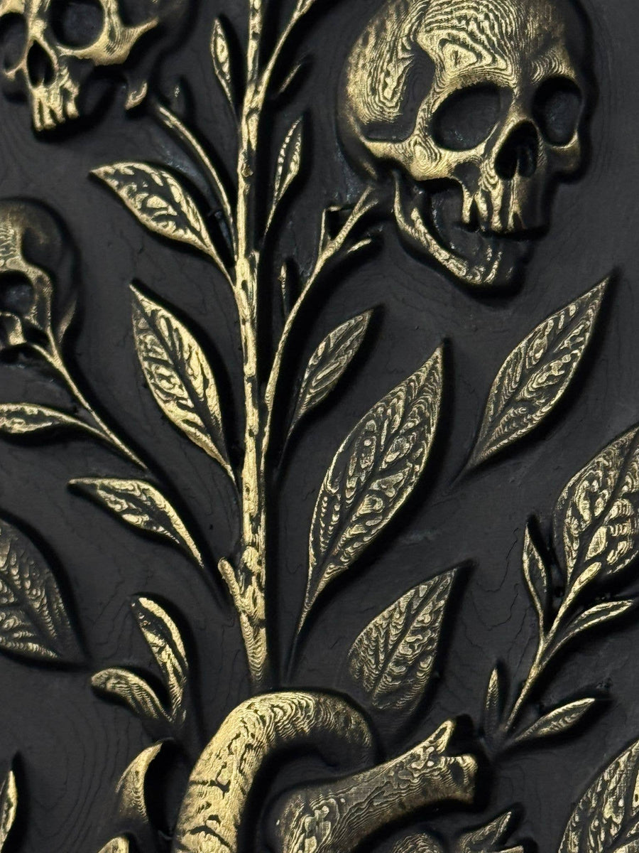 Snapdragon Life and Death Wall Plaque Gallery Wall Decor