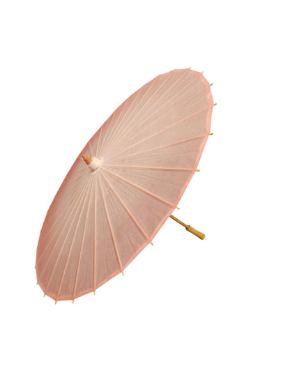 Handmade Oil Paper Bamboo Waterproof Sun Parasol+ Free Case