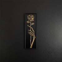 Thumbnail for 'Eternal Offering' Skeleton Hand Holding Rose Wall Plaque