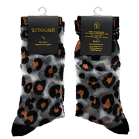 Thumbnail for Sheer Leopard Print Socks
