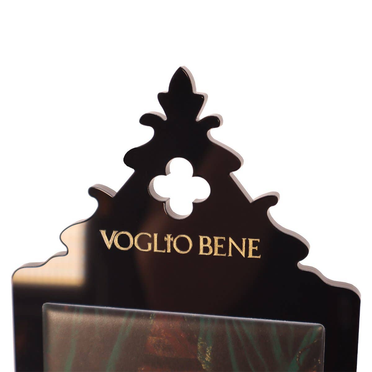 BLACK PLEXIGLASS SHELF MOINESSE