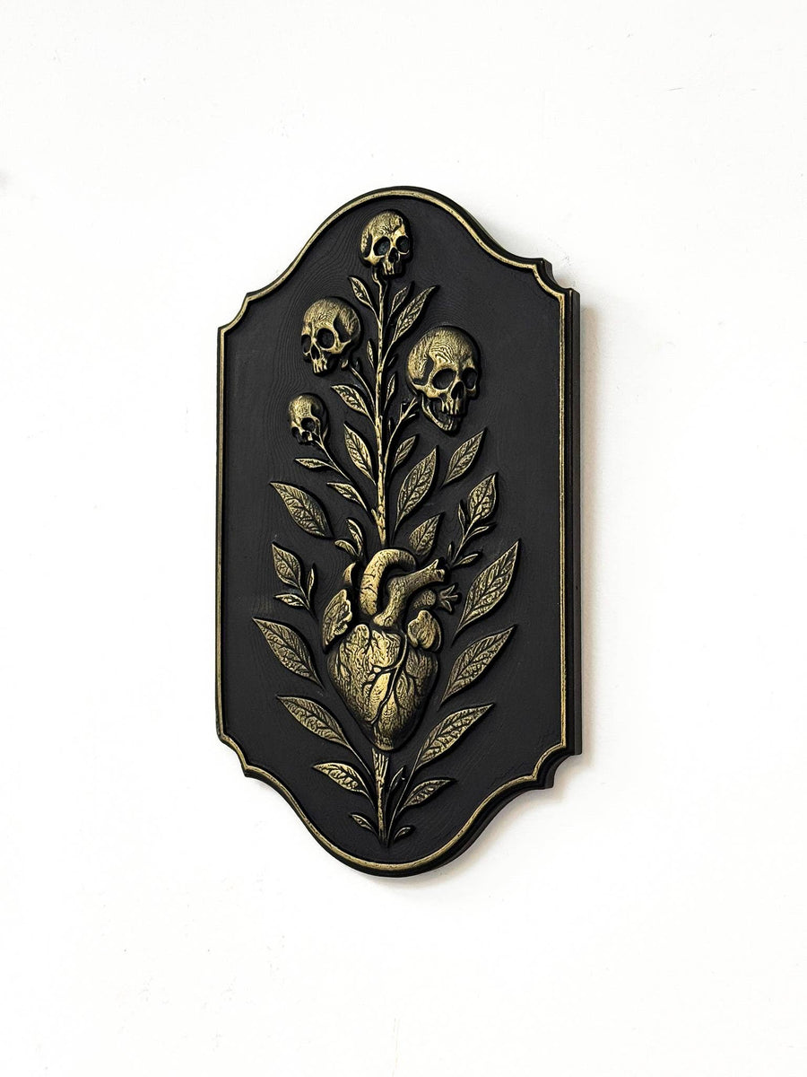 Snapdragon Life and Death Wall Plaque Gallery Wall Decor