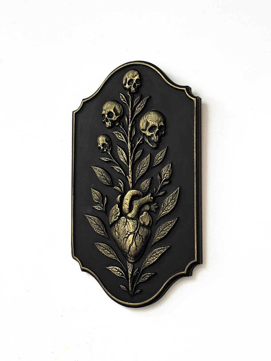Snapdragon Life and Death Wall Plaque Gallery Wall Decor