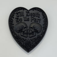 Thumbnail for Gothic Heart Wall Plaque - Till Death Do Us Part