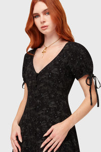 Thumbnail for Garden of Venom Midi Dress