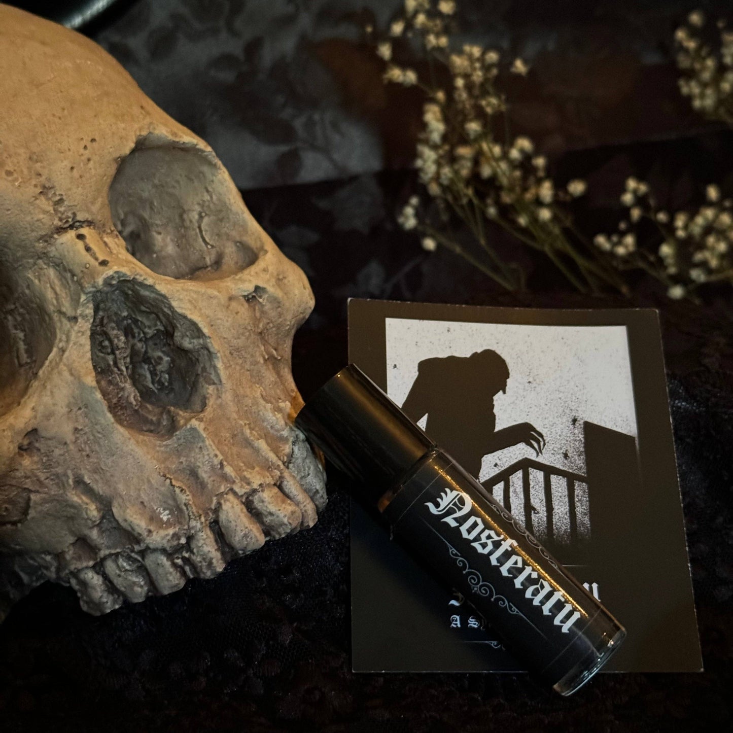 NOSFERATU perfume oil (stone, incense, wine, roses)