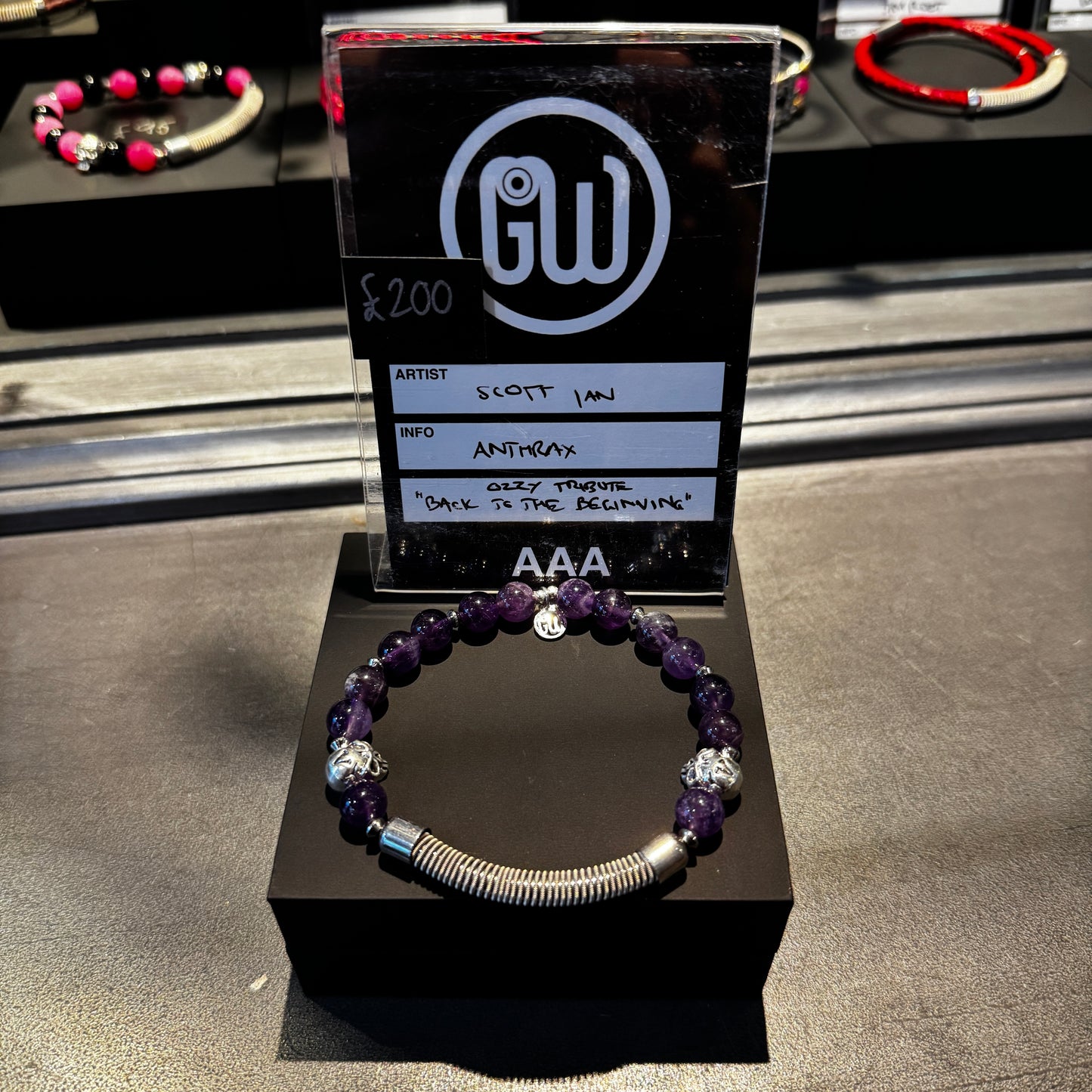 Anthrax - Bracelet (Scott Ian)