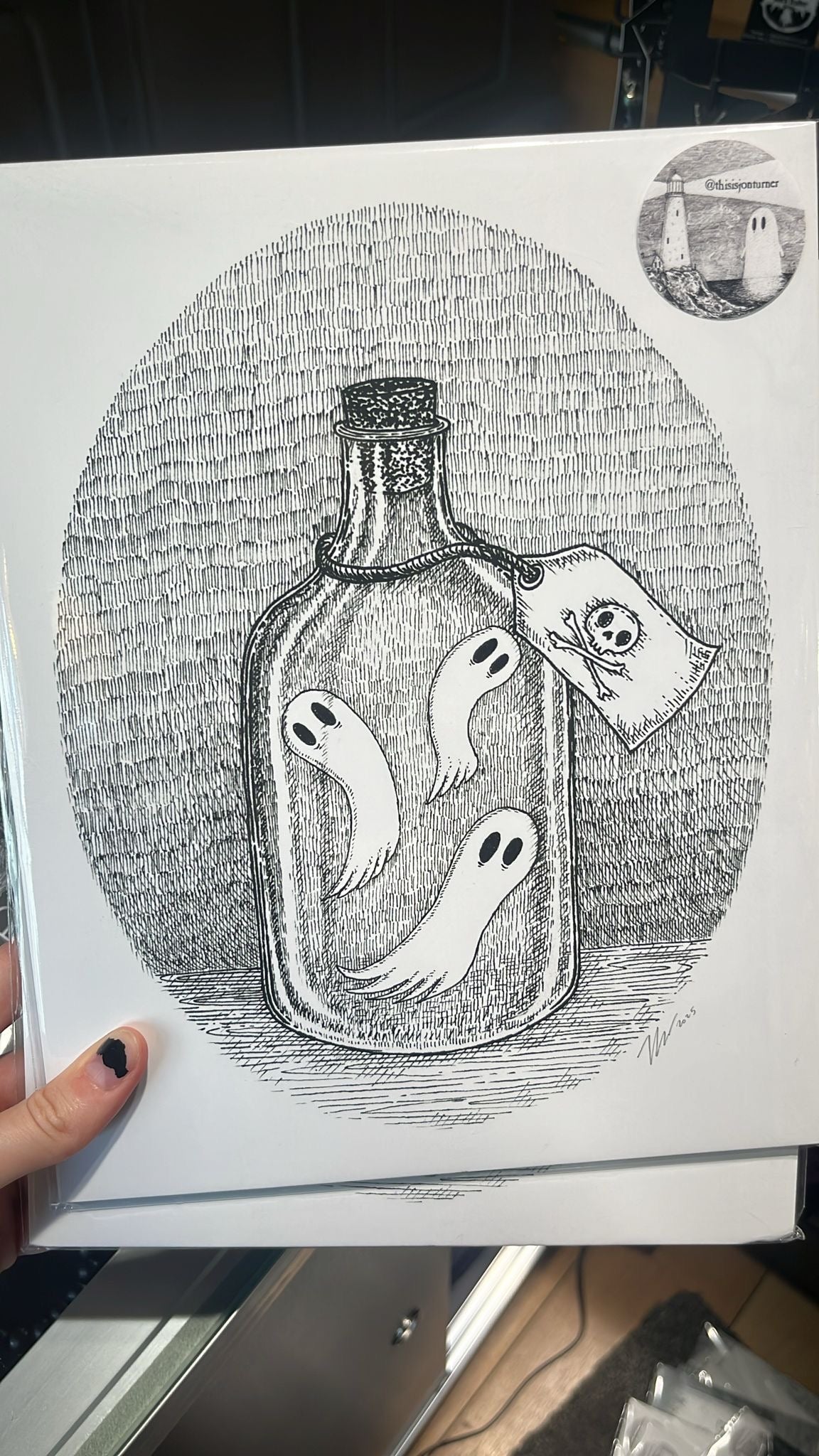Bottled Spirits - Art Print