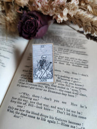 Thumbnail for Death Tarot Card Wooden Pin Badge