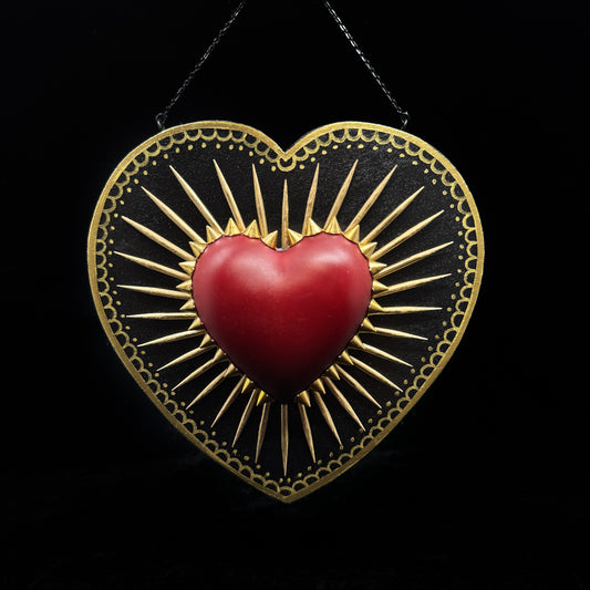 Hanging Heart - Starburst