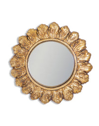 Thumbnail for Small Gold Framed Convex Mirror