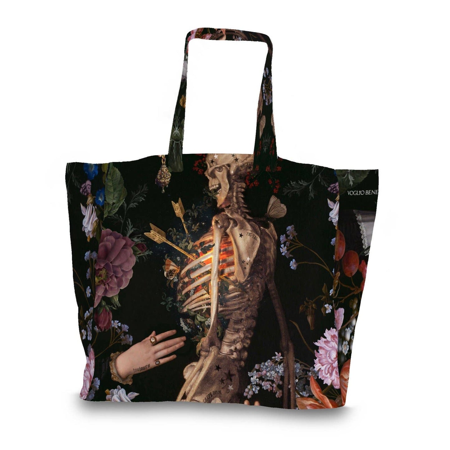 LA VIDA ES UN SUENO LARGE TOTE BAG