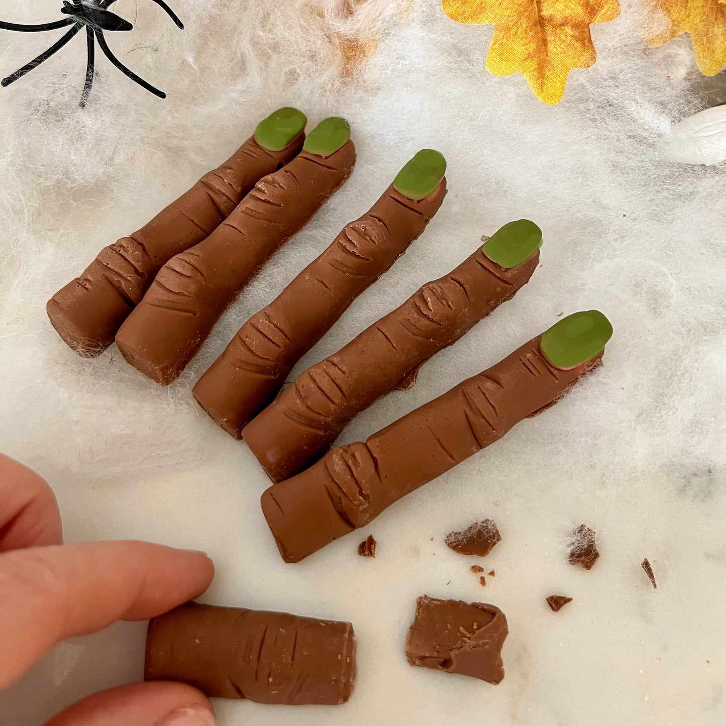 Spooky Witches' Fingers Belgian Chocolate Box