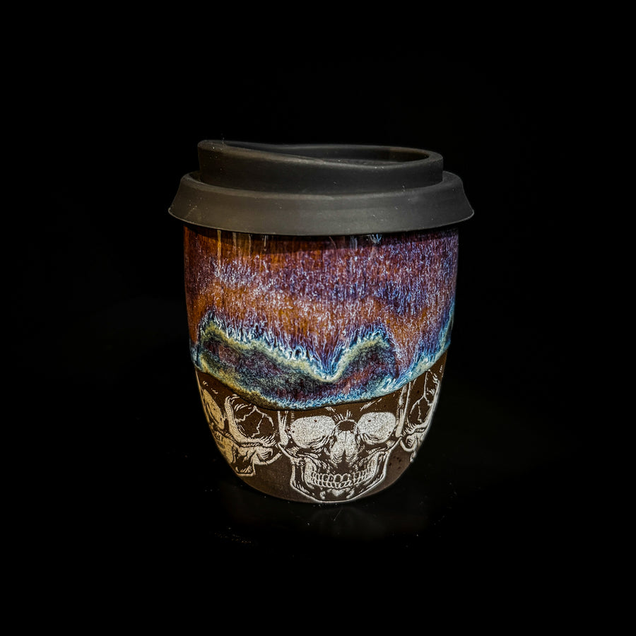 Small Skully Travel Mug