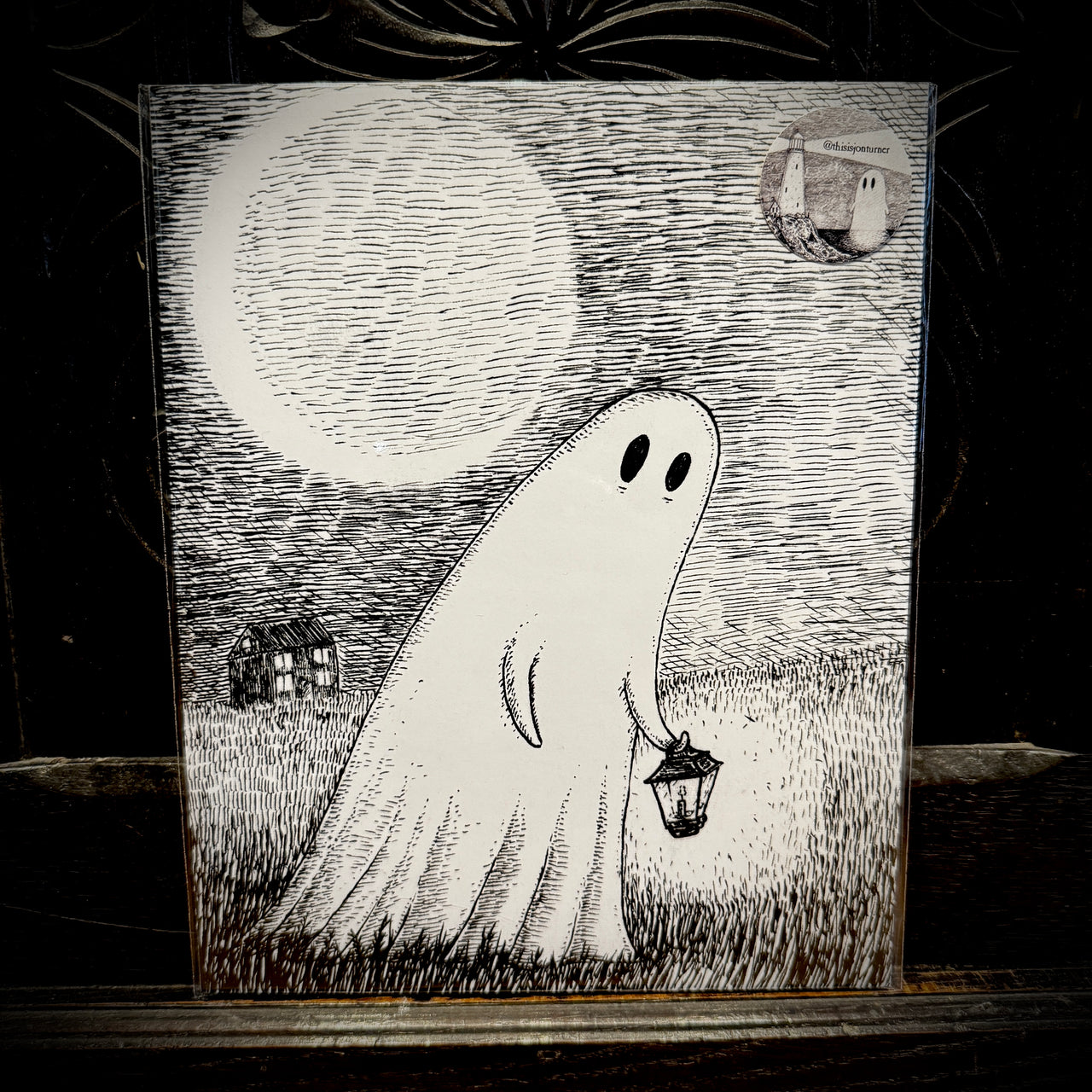 Wandering Ghost - Art Print