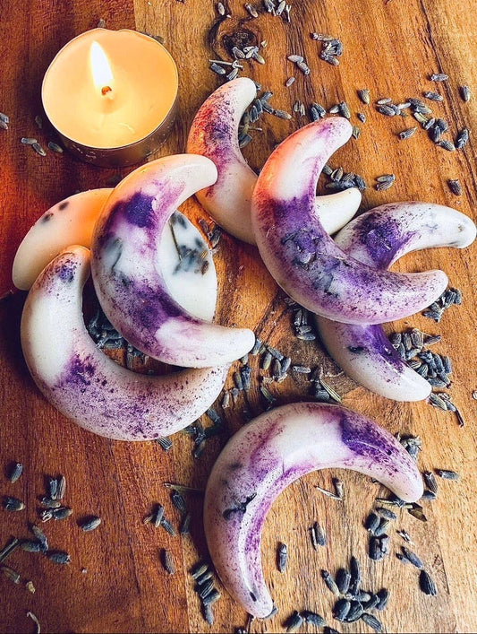 Lavender Spa Moon Crescent Wax Melts