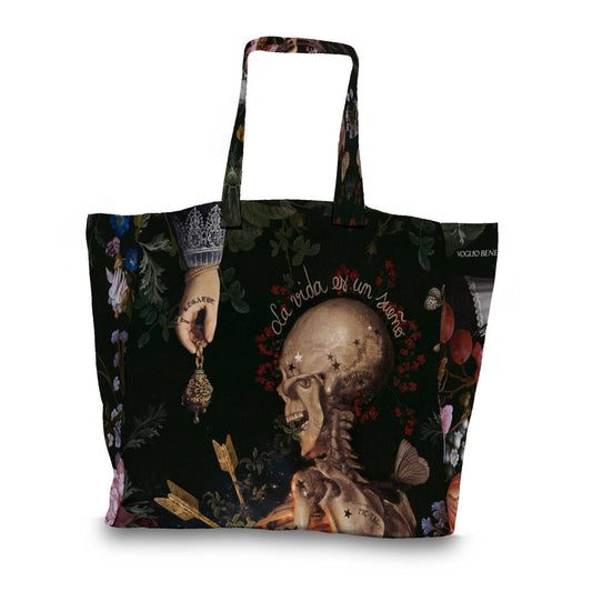 LA VIDA ES UN SUENO LARGE TOTE BAG