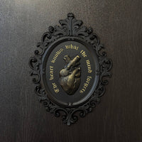 Thumbnail for Anatomical Heart Frame, Gothic Gallery Wall Decor Hanging