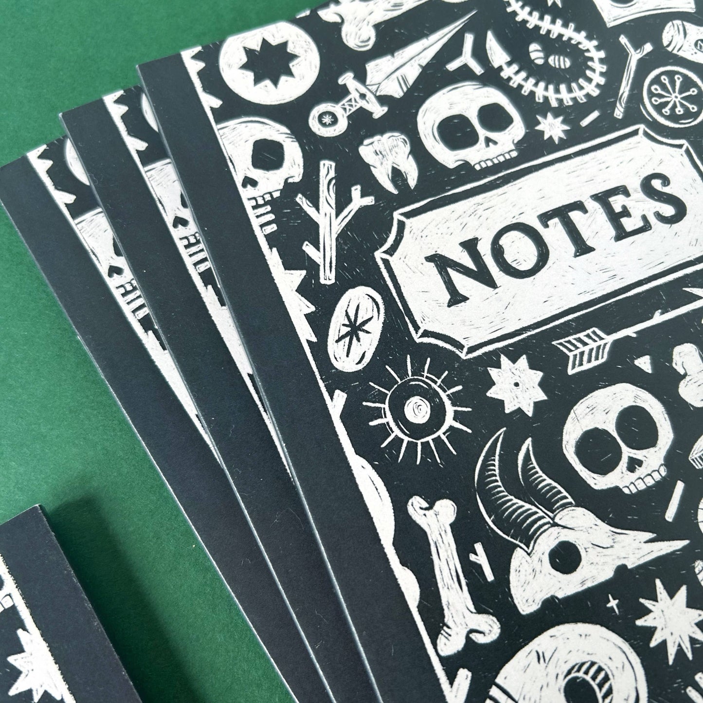 Skull and Bones Dot Grid Notebook