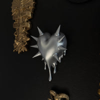Thumbnail for Dripping Heart Wall Sculpture 'Rupture'
