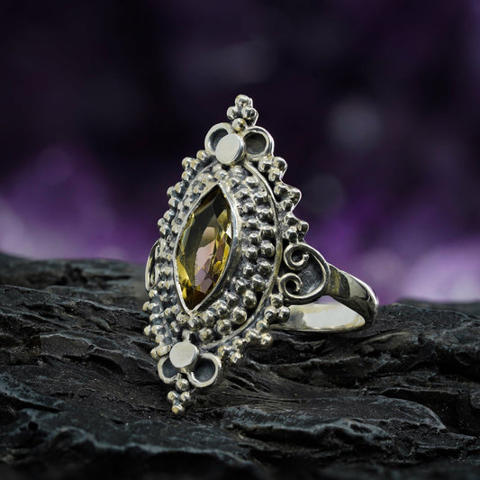 Natural Citrine Ring