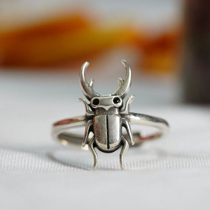 Stag Beetle Ring