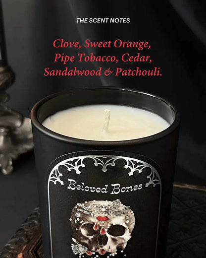 Beloved Bones Candle (Sandalwood & Clove)