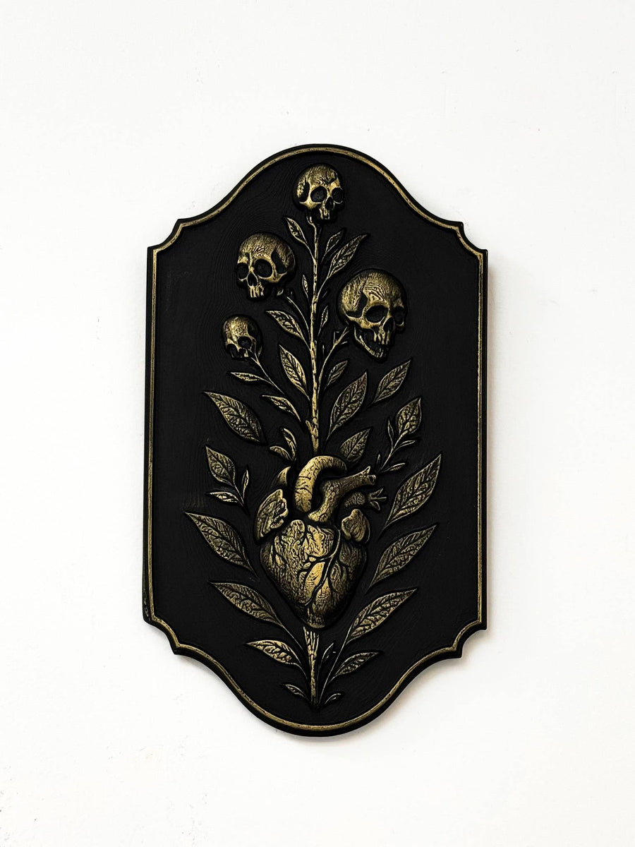 Snapdragon Life and Death Wall Plaque Gallery Wall Decor