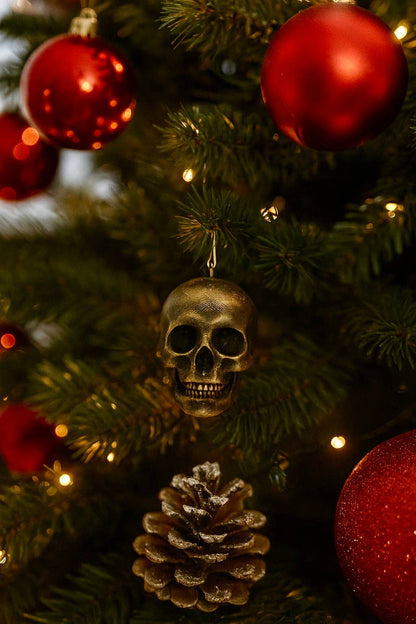 Skull Christmas Bauble