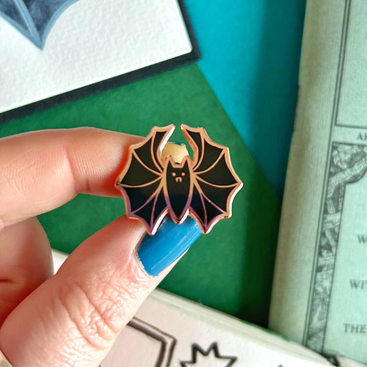 Vampire Bat Enamel Pin